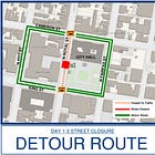 North Royal Street to close Nov. 10-13 for City Hall project