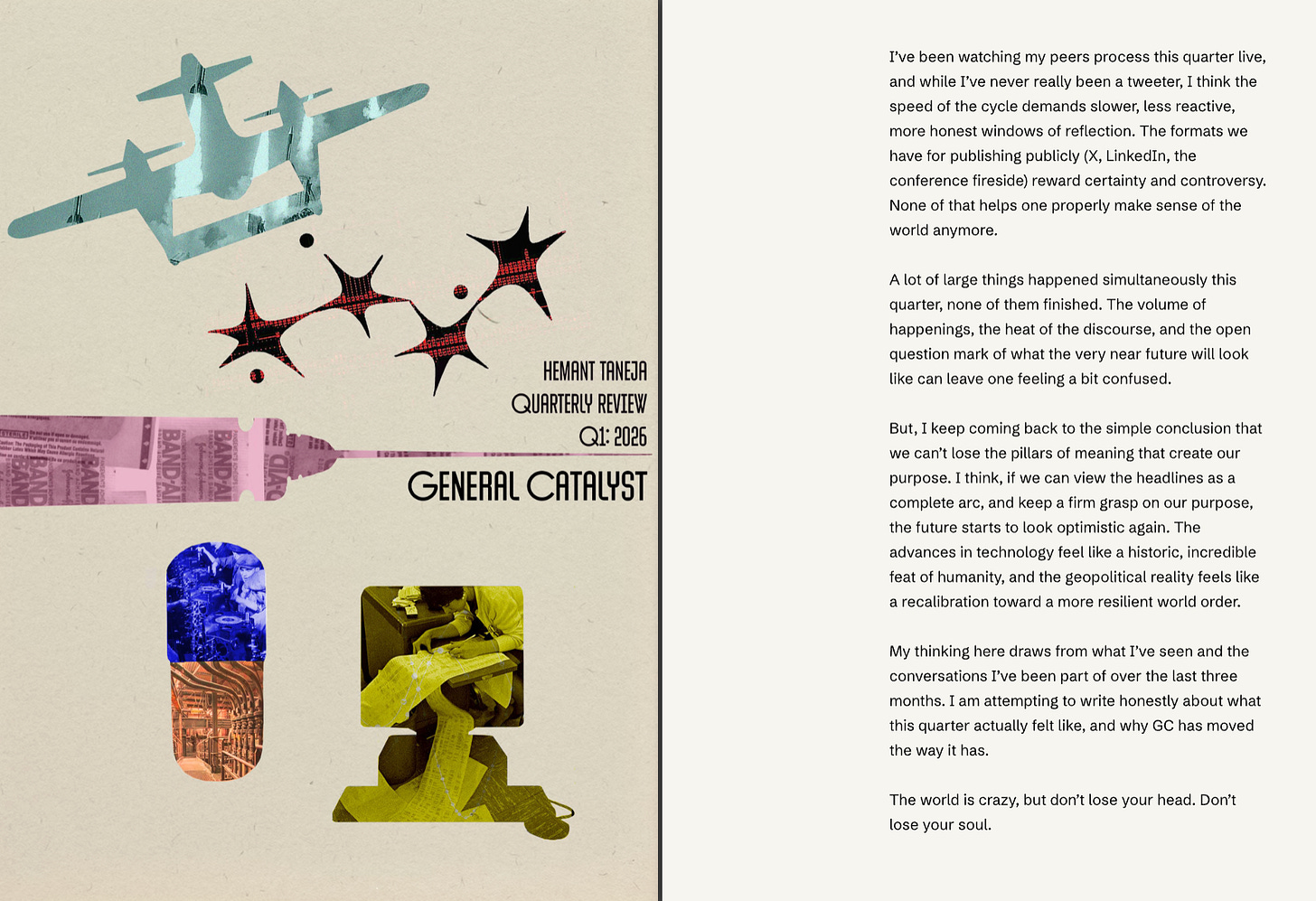 BREAKING: General Catalyst's First-Ever Quarterly Review