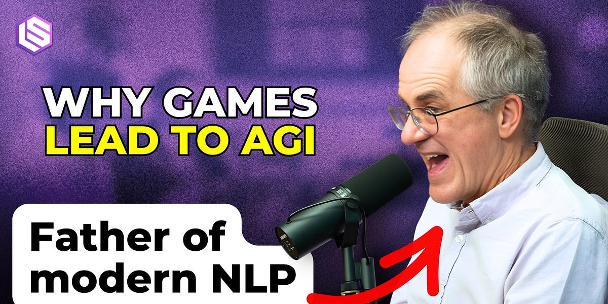 Moonlake AI founders Chris Manning and Fan-yun Sun demoing interactive world models at GDC