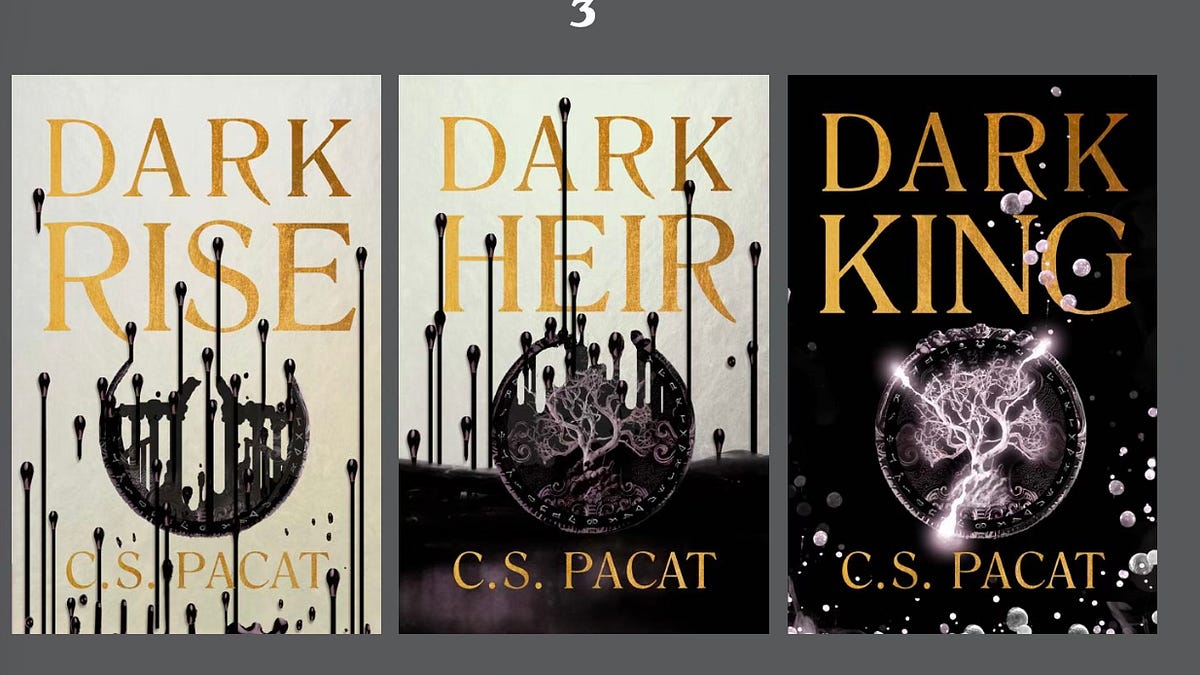 Behind the scenes: The Dark Rise covers