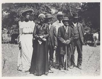 Juneteenth Emancipation Day Celebration, June 19, 1900., AI generated