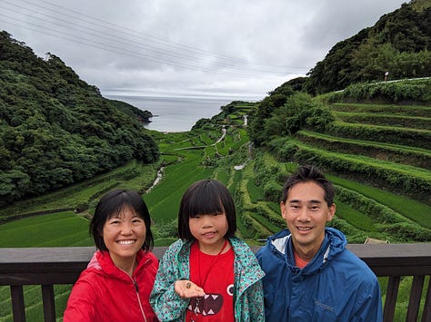 Oura Rice Terraces and Terraced Rice Fields of Hamanoura.
