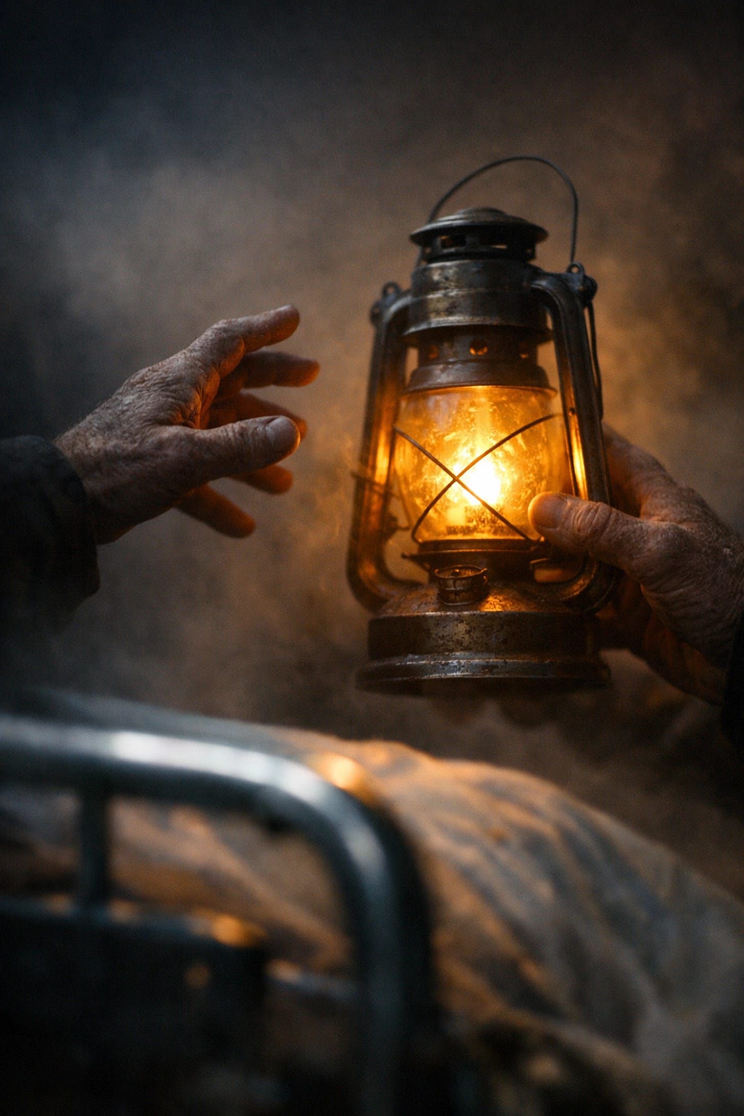 Hands holding a glowing lantern in the dark to symbolize hope and the sanctity of human life | Dr. Marcus Peter Hands holding a glowing lantern in the dark to symbolize hope and the sanctity of human life | Dr. Marcus Peter