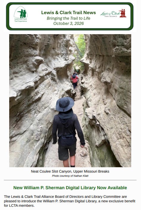 Lewis & Clark Trail News