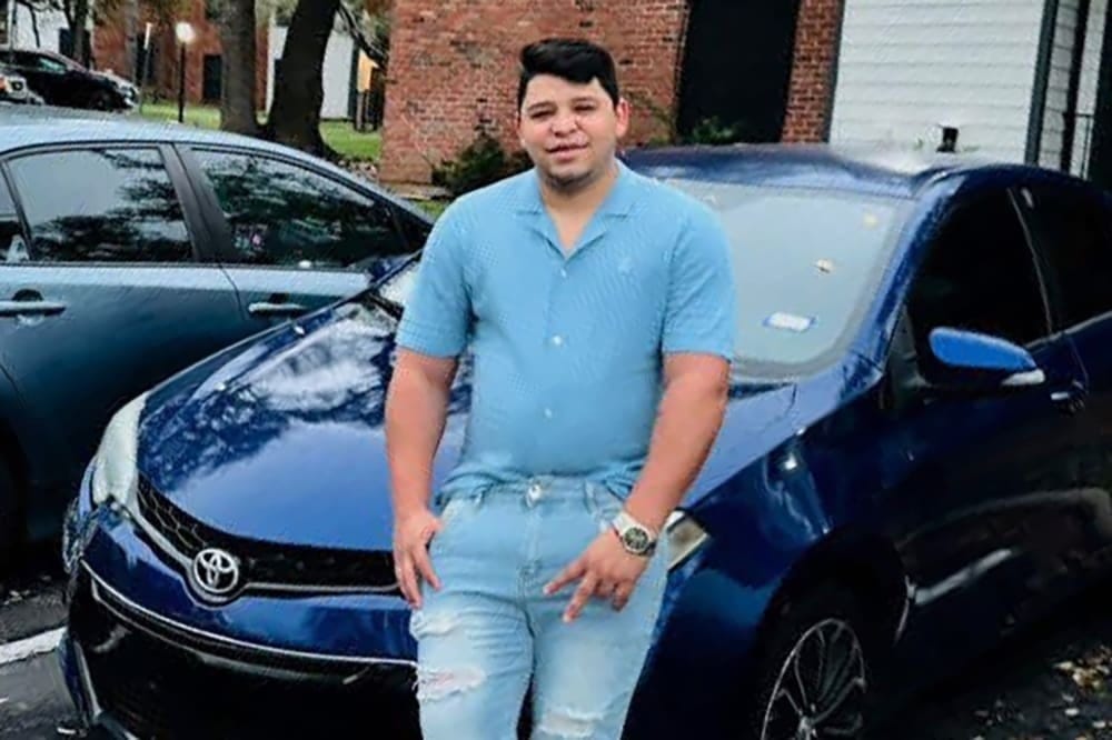 Wilber Rafael Garces Perez, who is from Venezuela, was doing a DoorDash delivery when federal immigration officers began pursuing him, his attorney said. An ICE officer shot Garces Perez, who was injured and then released from the hospital into federal custody, his lawyer said. (Photo courtesy of Kate Lincoln-Goldfinch, attorney for Wilber Rafael Garces Perez). Wilber Rafael Garces Perez, who is from Venezuela, was doing a DoorDash delivery when federal immigration officers began pursuing him, his attorney said. An ICE officer shot Garces Perez, who was injured and then released from the hospital into federal custody, his lawyer said. (Photo courtesy of Kate Lincoln-Goldfinch, attorney for Wilber Rafael Garces Perez).
