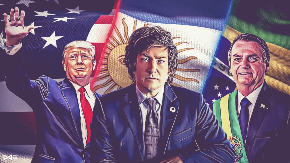 Javier Milei se blanqueó: "Mi alineamiento con Trump y Bolsonaro es ...
