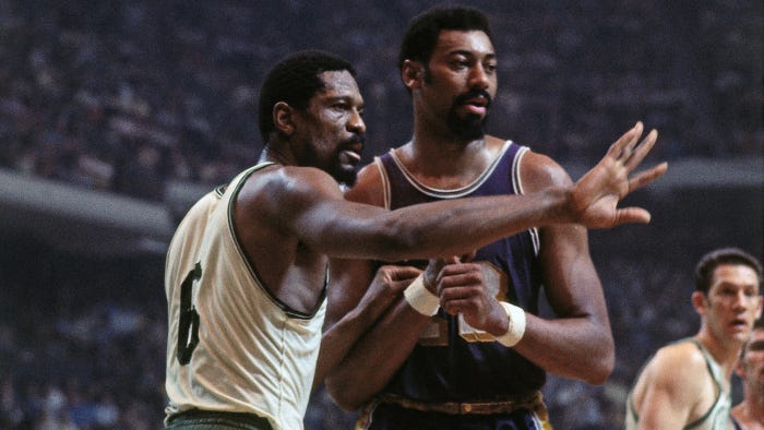 Bill Russell used to race – and beat – Wilt Chamberlain in his Lambo