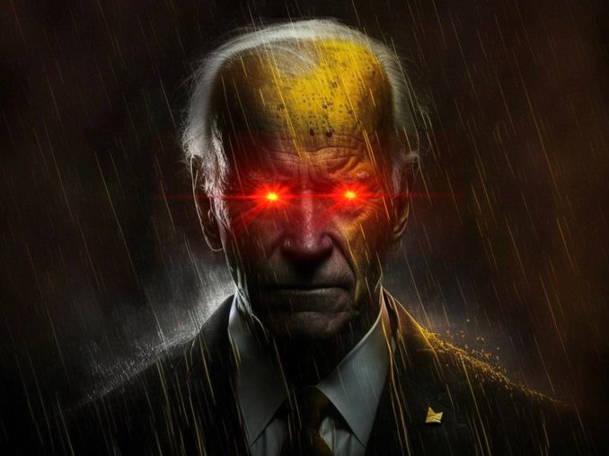 Biden campaign embraces ‘Dark Brandon’ meme with new merch - Yahoo Sports