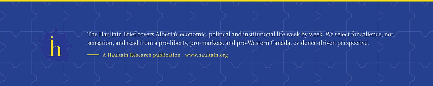 The Haultain Brief. We select for salience, not sensation. A Haultain Research publication.