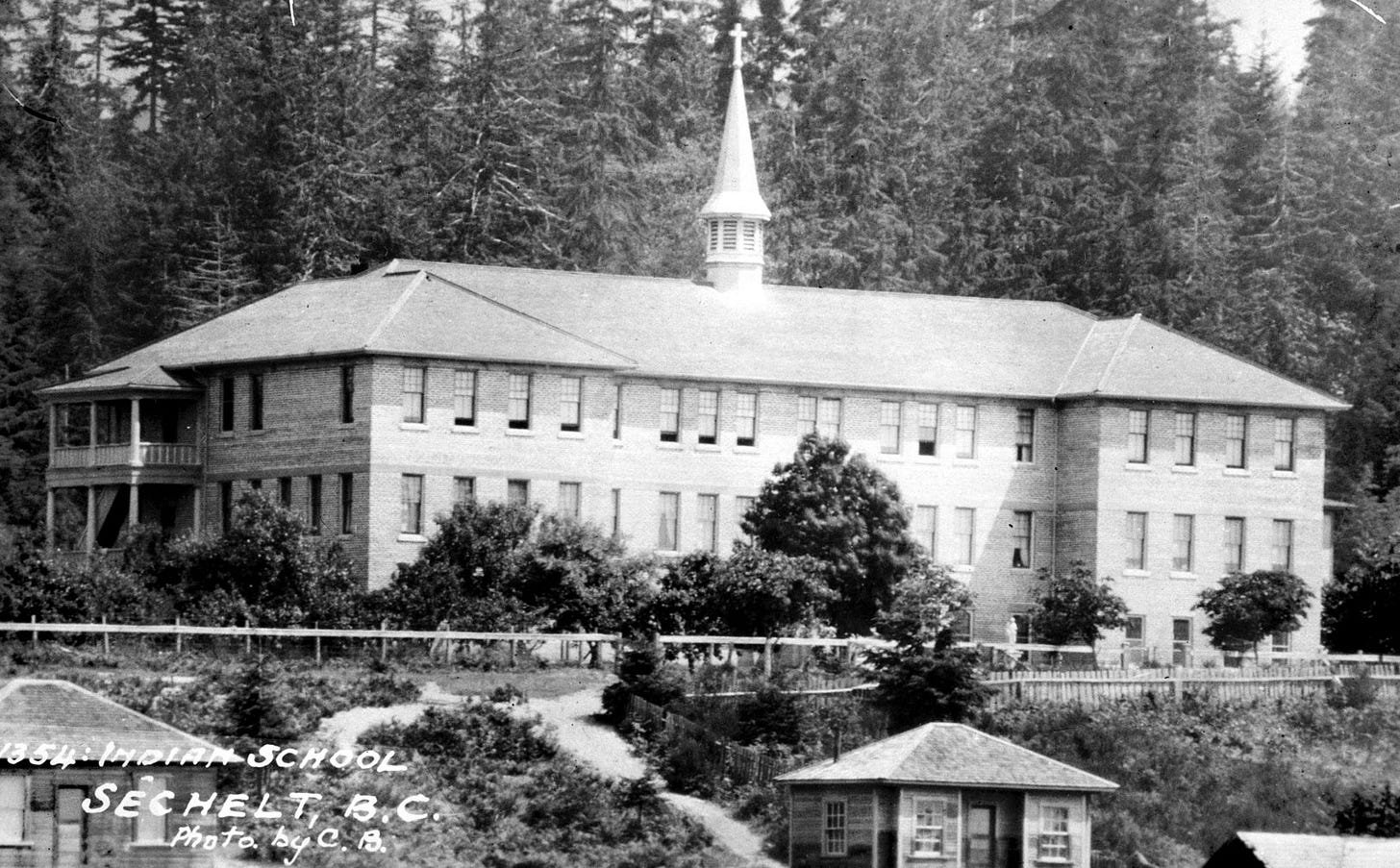In the 1940s, Elsie Paul spent two years at St. Augustine’s Indian Residential School in Sechelt. In the 1940s, Elsie Paul spent two years at St. Augustine’s Indian Residential School in Sechelt.