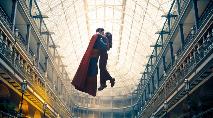 Stills from new release films Superman, Bride Hard, Universal Language, Smurfs.