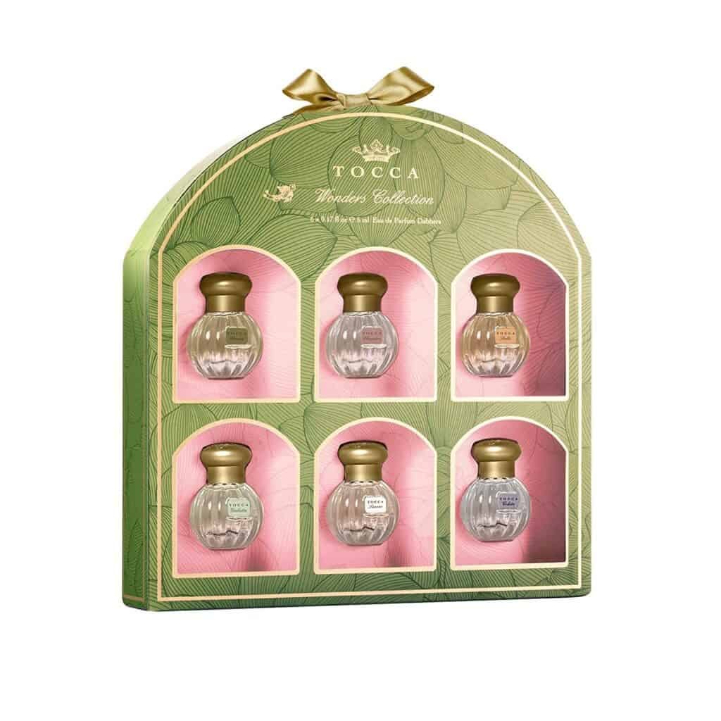  This deluxe box of mini perfumes would make a lovely gift.