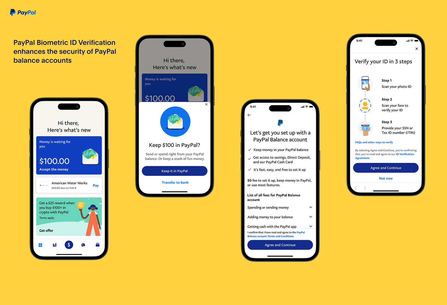 iF Design - PayPal Biometric ID Verification