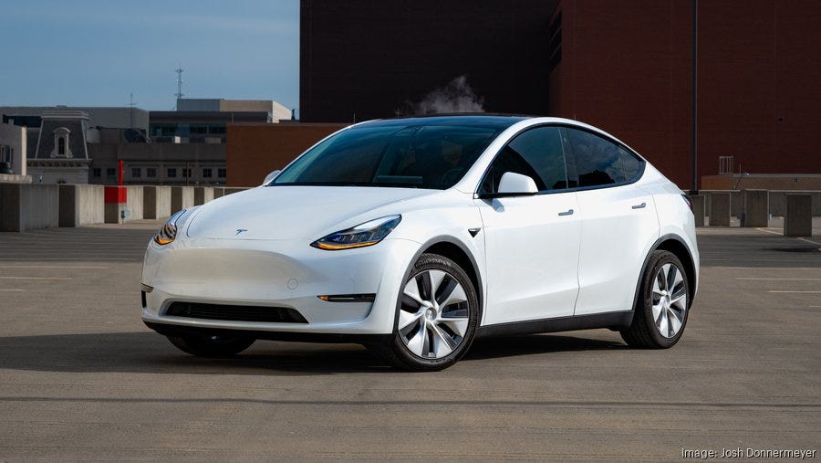 Tesla car drives itself from factory to customer - Austin Business Journal