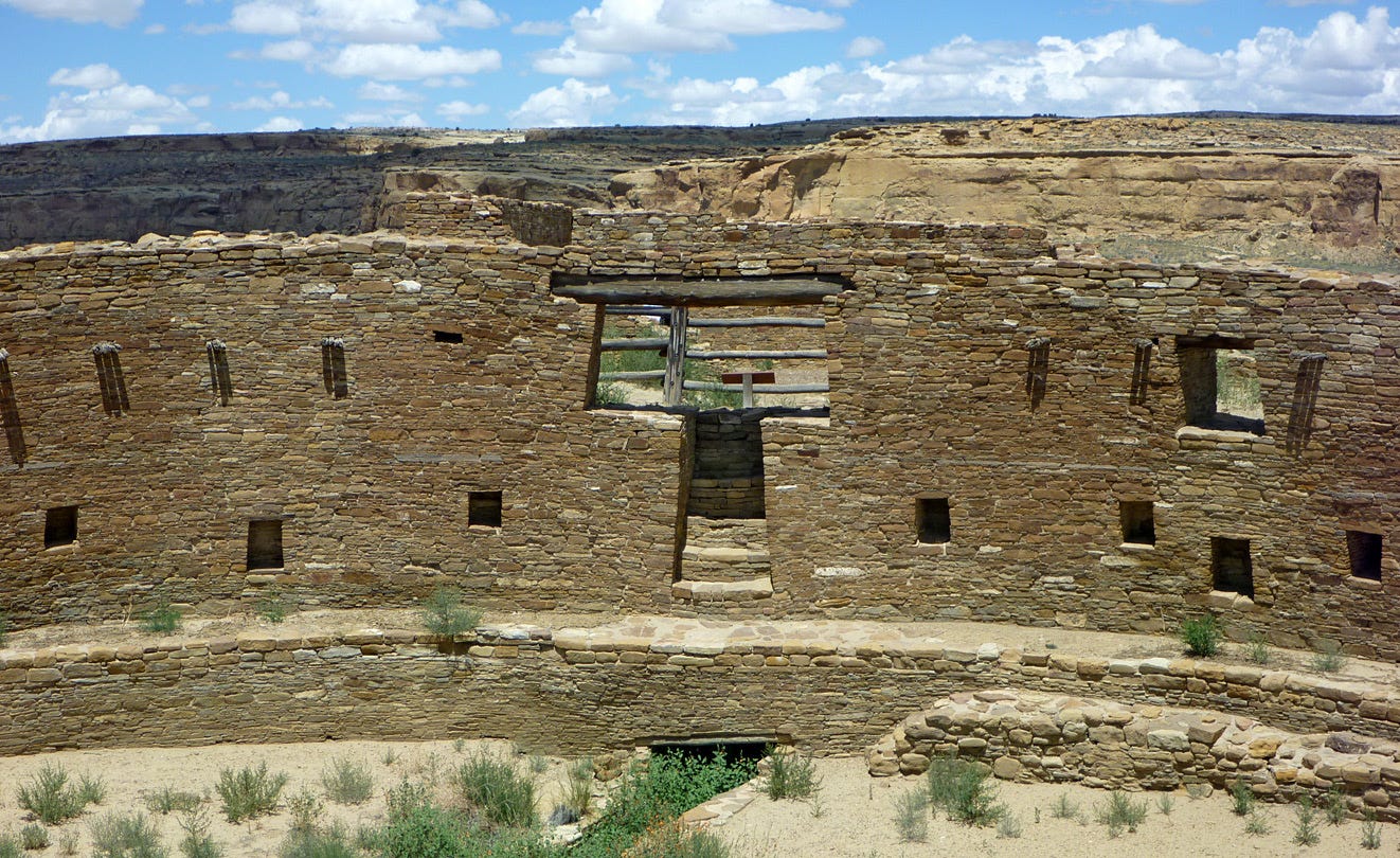 Great kiva at Casa Rinconada: Chaco Culture National Historical Park, New Mexico Great kiva at Casa Rinconada: Chaco Culture National Historical Park, New Mexico