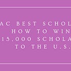 BUNAC BEST Scholarship - £15,000 Scholarship to study in the U.S.