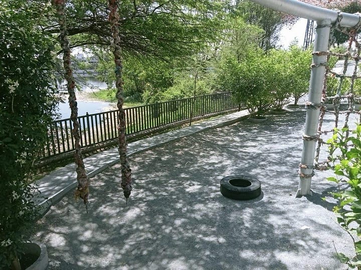 Damage done at Udaan Park, Udaipur, Rajashtan