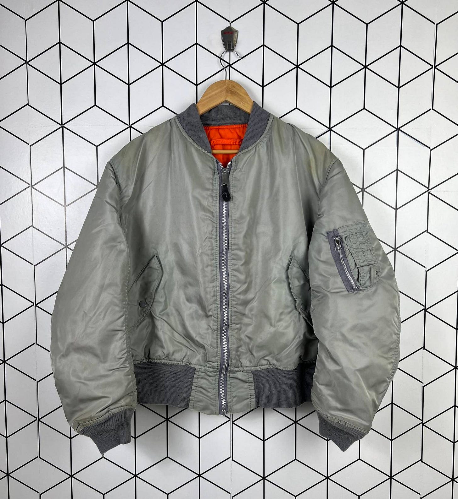 Vintage Alpha Industries Ma1 Flight Jacket Bomber Jacket Made - Etsy Canada