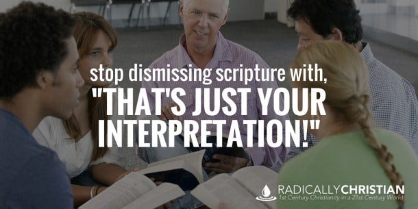 your interpretation your interpretation