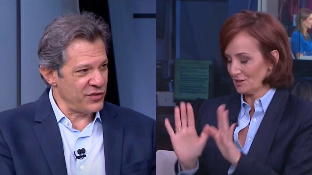 Constrangido, Haddad discute, ao vivo, com analista da CNN | Brasil |  Pleno.News