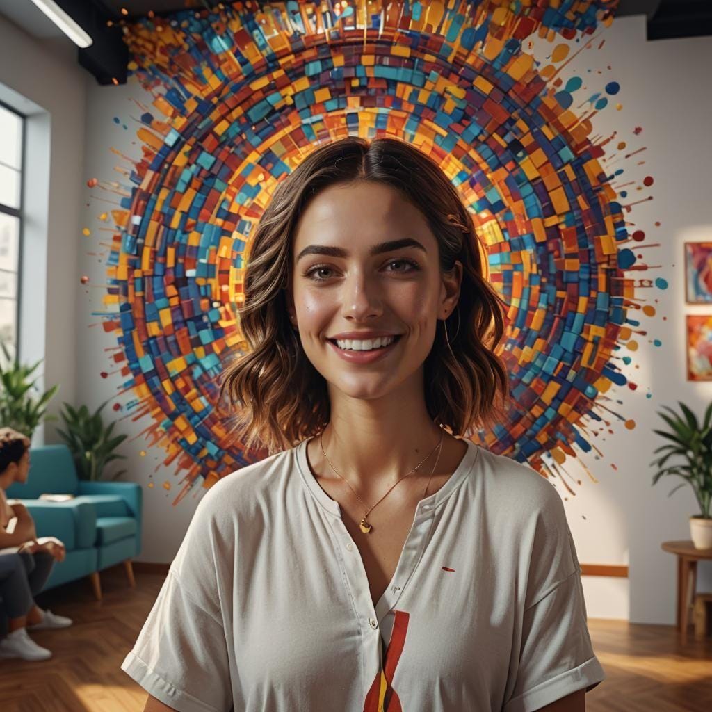chica sonriendo, estrategias de regulación emocional