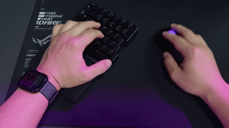 Asus ROG Falcata gaming keyboard