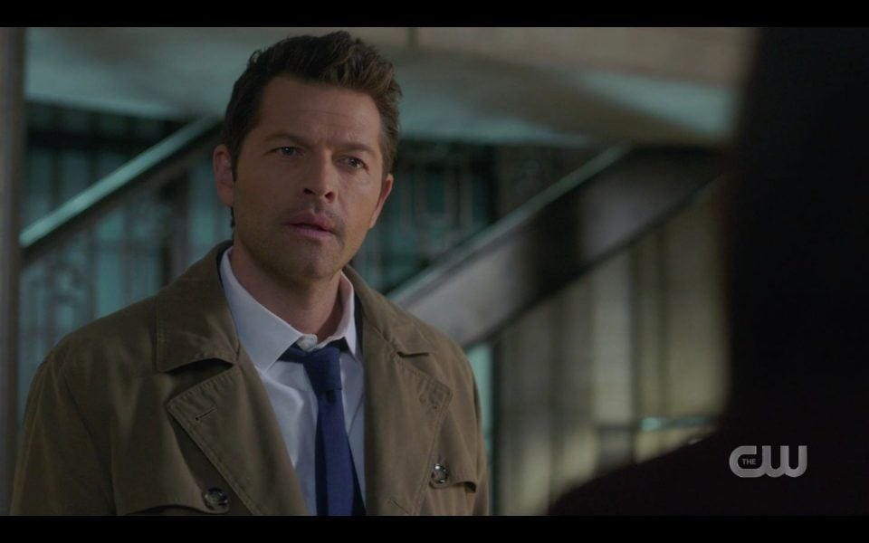 Castiel to Eileen I thought you were dead SPN Last Call Castiel to Eileen I thought you were dead SPN Last Call