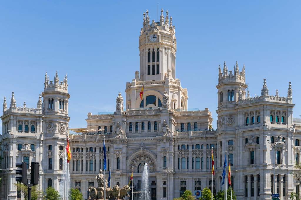 Madrid Cybele Palace Madrid Cybele Palace