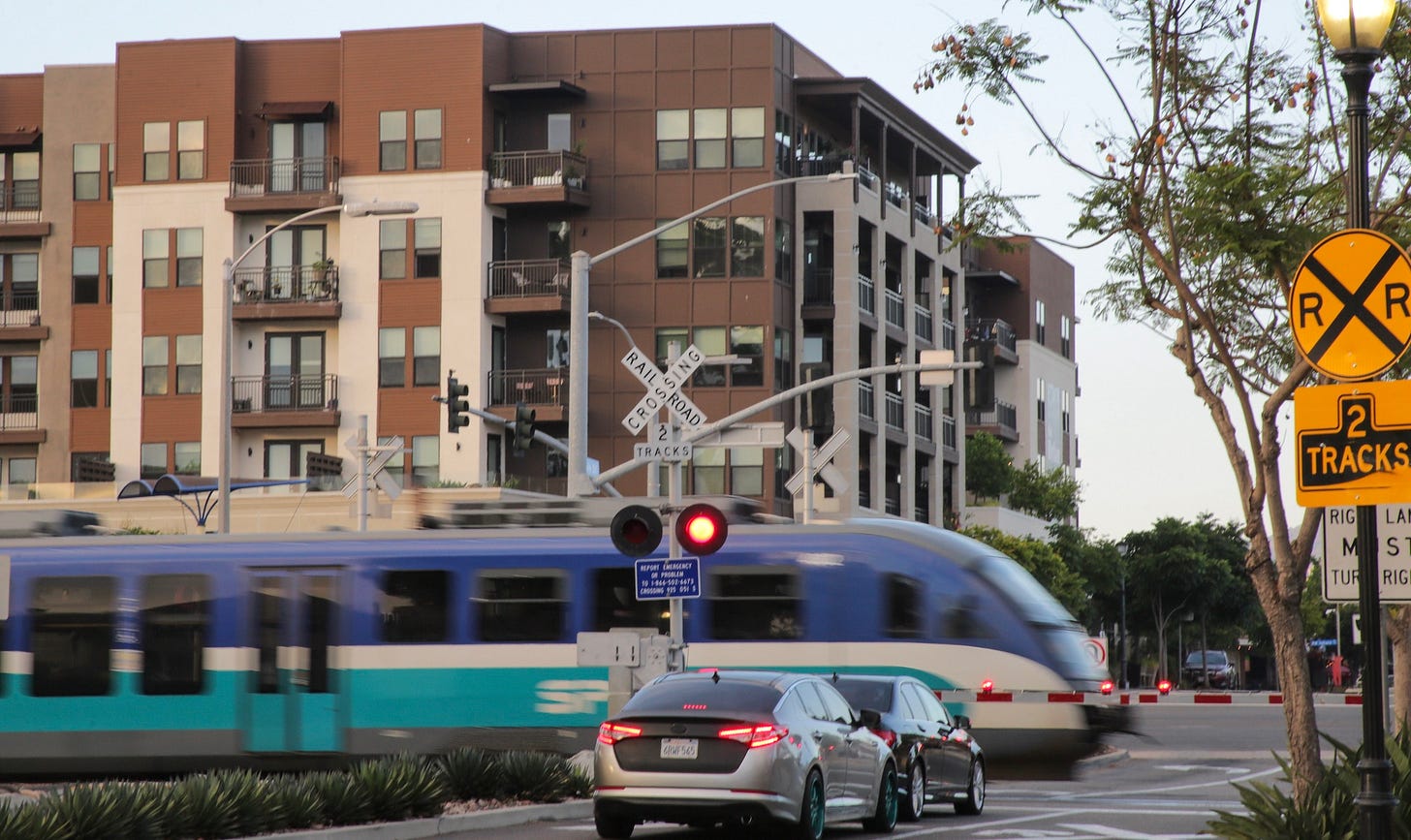 The North County Transit District discussed its ambitious grade separation projects, including at the Vista Transit Station. Courtesy photo