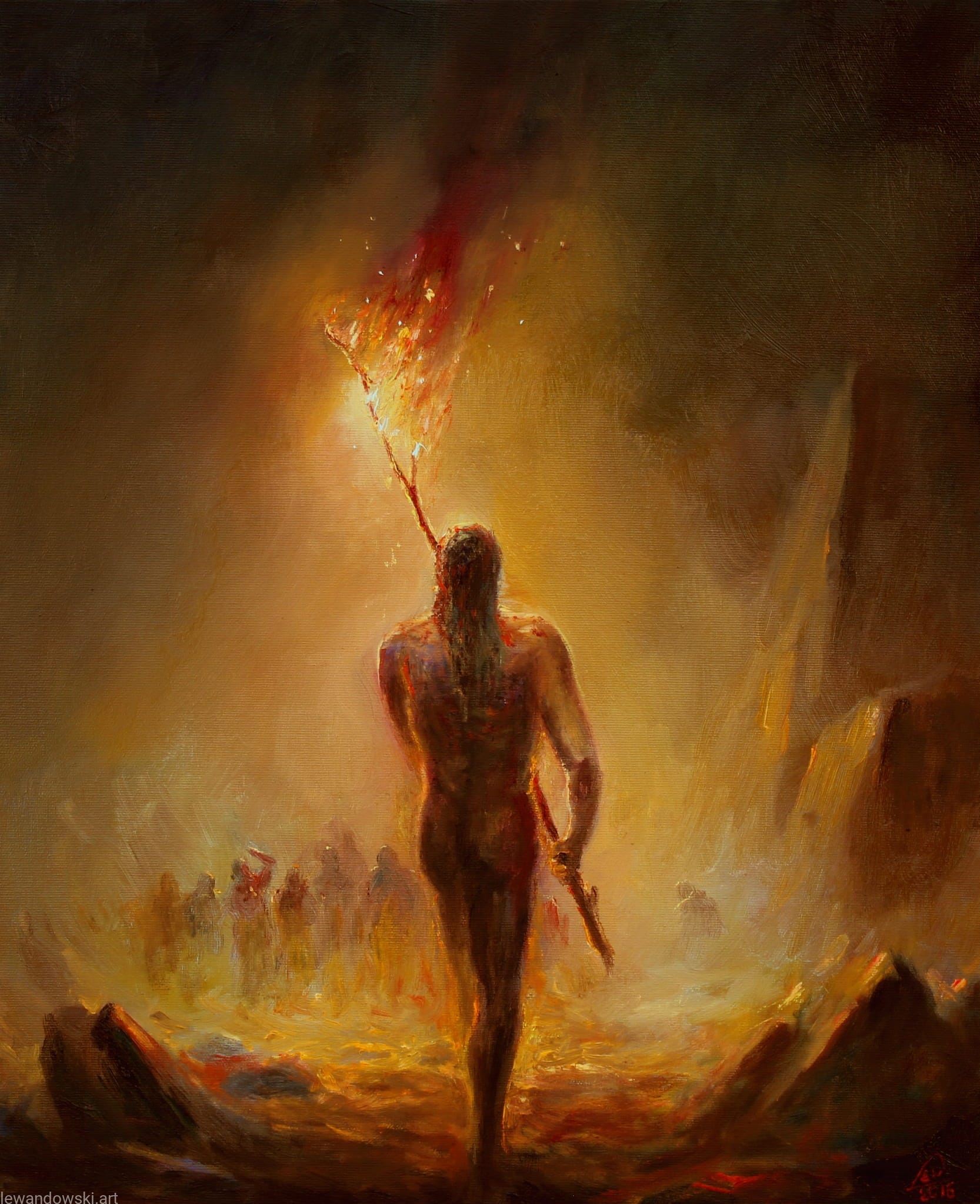 Prometheus Humen Homo Prometheus - by John Carter - Postcards From Barsoom