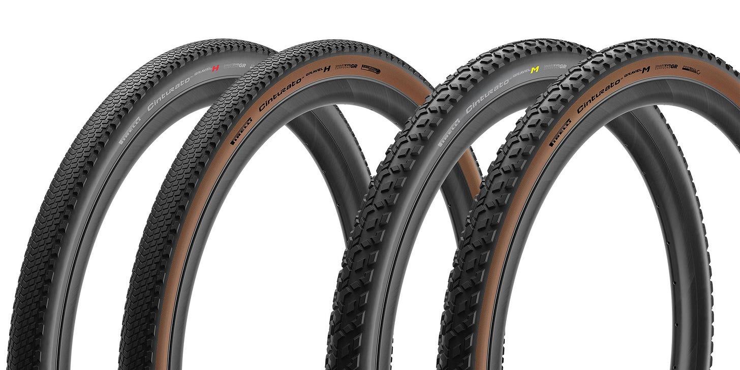 Pirelli Cinturato Gravel H & M HP-line high performance top-tier gravel bike tires are now made in Italy Pirelli Cinturato Gravel H & M HP-line high performance top-tier gravel bike tires are now made in Italy
