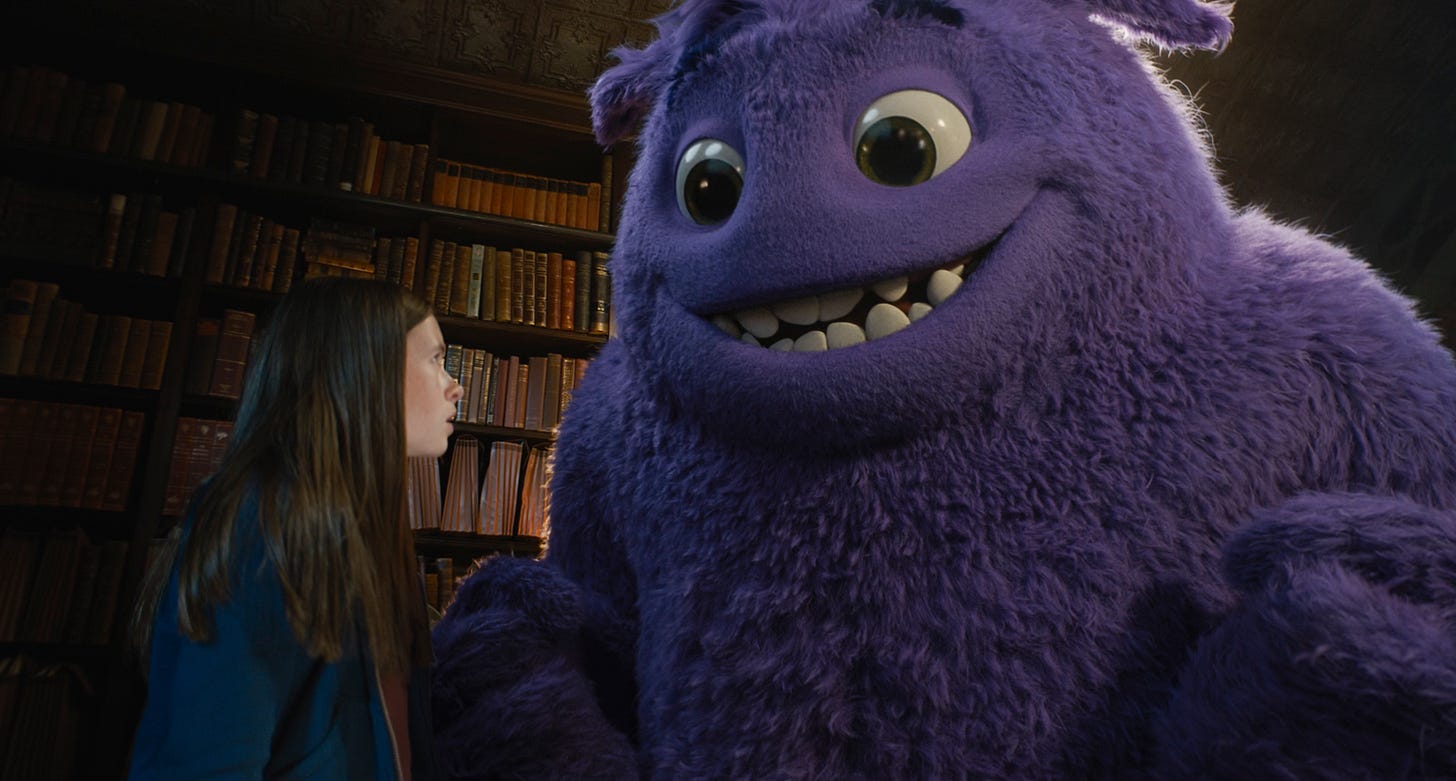 Still from the 2024 semi-animated comedy IF