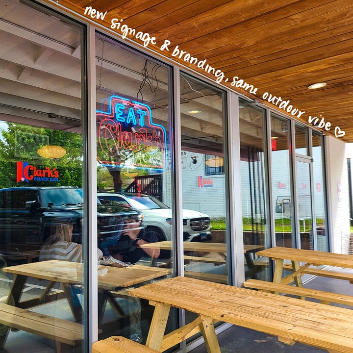 Clark's Snack Bar exterior