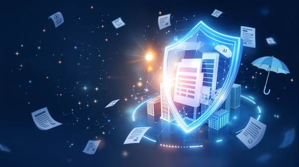 Business protection and insurance coverage visualization Business protection and insurance coverage visualization