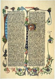 Amazon.com: Gutenberg Bible Na Page Of Johann GutenbergS 42-Line ... Amazon.com: Gutenberg Bible Na Page Of Johann GutenbergS 42-Line ...