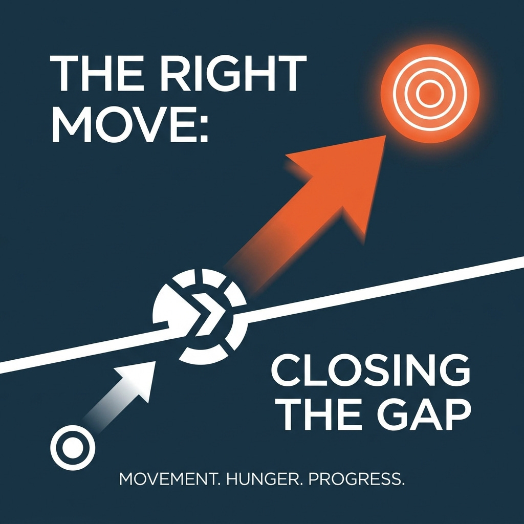 Closing the gap — moving toward the goal