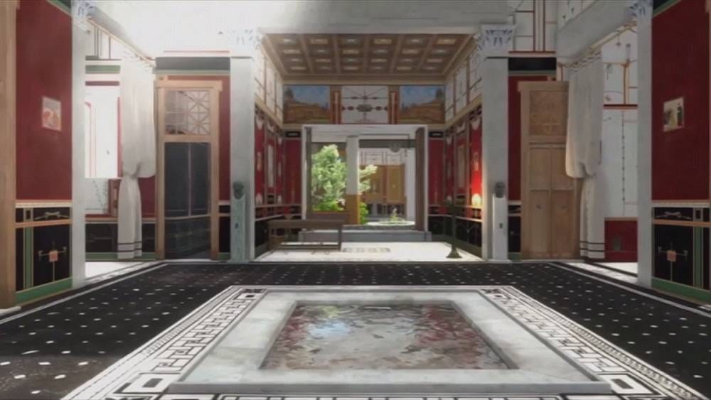 Ancient meets modern in 3D reconstruction of Pompeii home | Euronews Ancient meets modern in 3D reconstruction of Pompeii home | Euronews