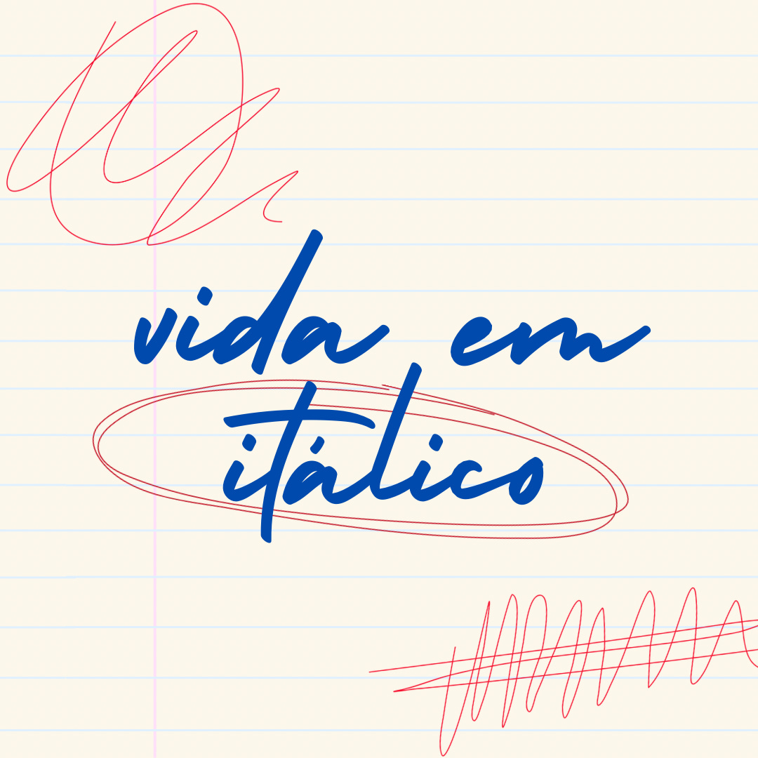 vida em itálico
