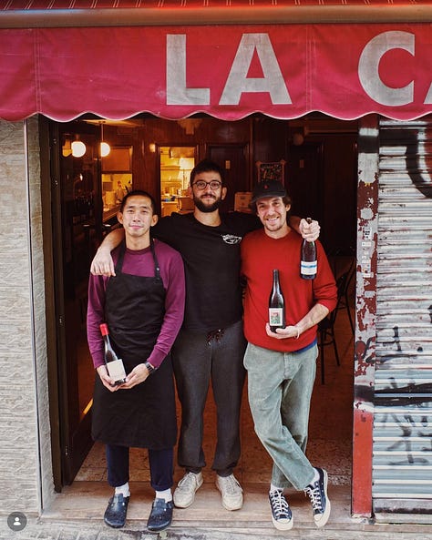 wine bar, restaurant in madrid, tapas, sierra de gredos, natural wine, food culture