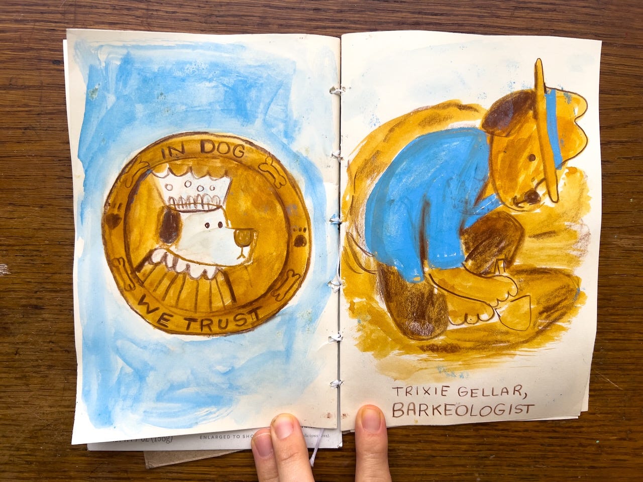 dogs illustrated by Beth Spencer