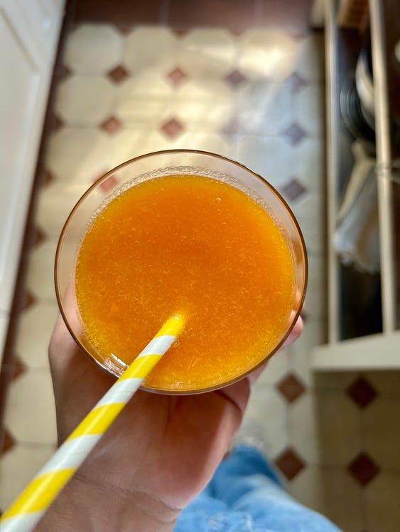 Succo di frutta fatto in casa