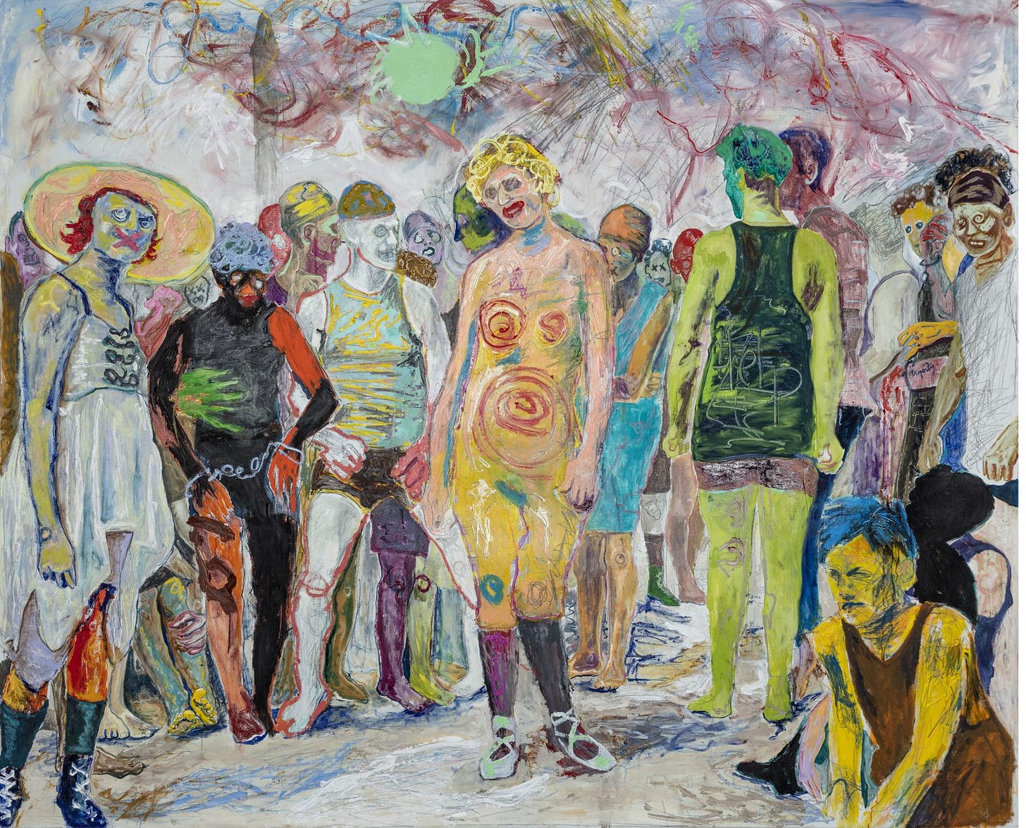 Farley Aguilar&#39;s screamingly urgent figurative paintings - Two Coats of  Paint