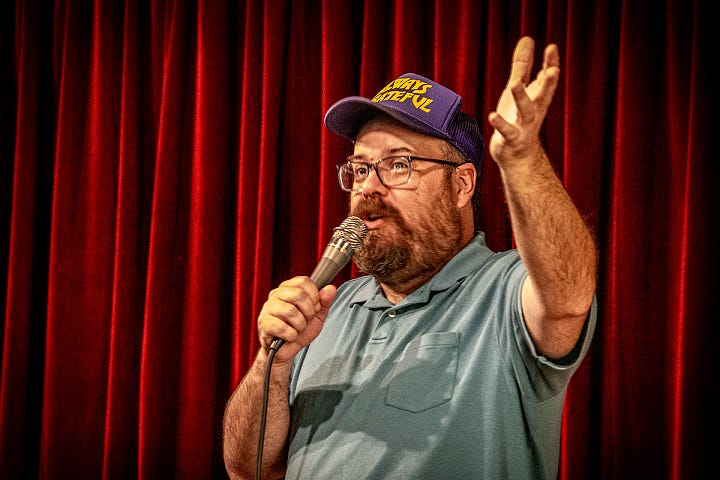 Headline comedian Dave Waite