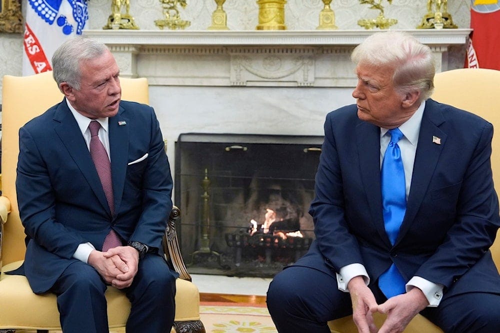 President Donald Trump speaks with Jordan's King Abdullah II in the Oval Office at the White House, Tuesday, Feb. 11, 2025, in Washington. (Photo/Alex Brandon) President Donald Trump speaks with Jordan's King Abdullah II in the Oval Office at the White House, Tuesday, Feb. 11, 2025, in Washington. (Photo/Alex Brandon)