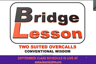 BRIDGE CONVENTIONS | BRIDGE TEACHER | Rob Barrington | Substack