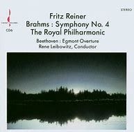 Image result for brahms 4 reiner chesky