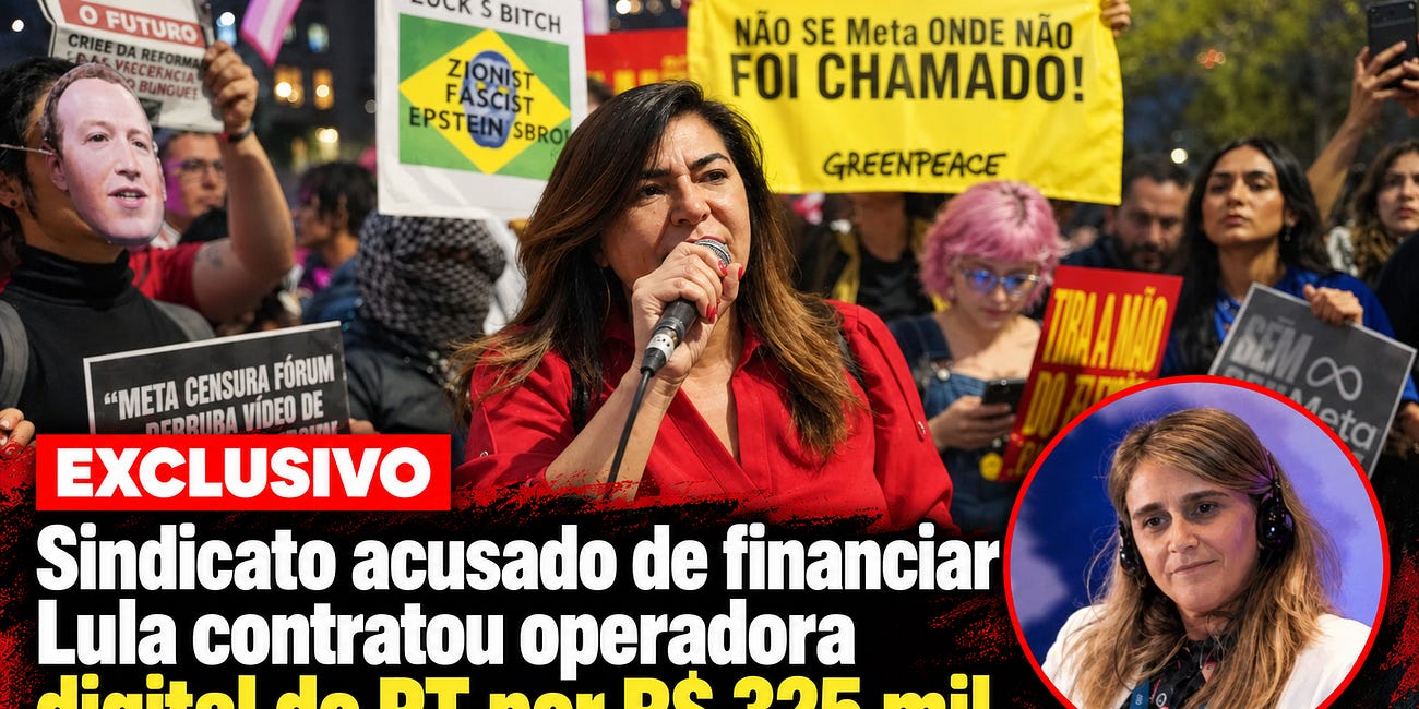 Exclusivo: Sindicato acusado de financiar Lula contratou operadora digital do PT por R$ 325 mil