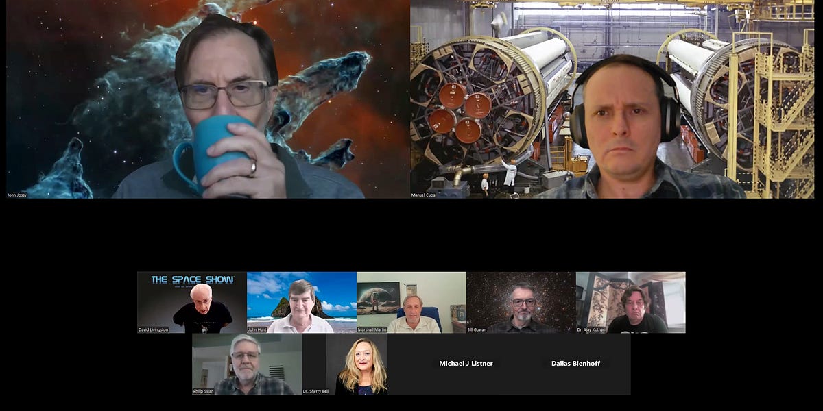 The Space Show Presents A New Open Lines Discussion for Sunday, Oct. 25, 2026.