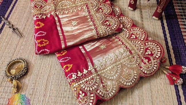 Gujarati handicraft 'Gharchola' gets GI tag - Sanskriti IAS
