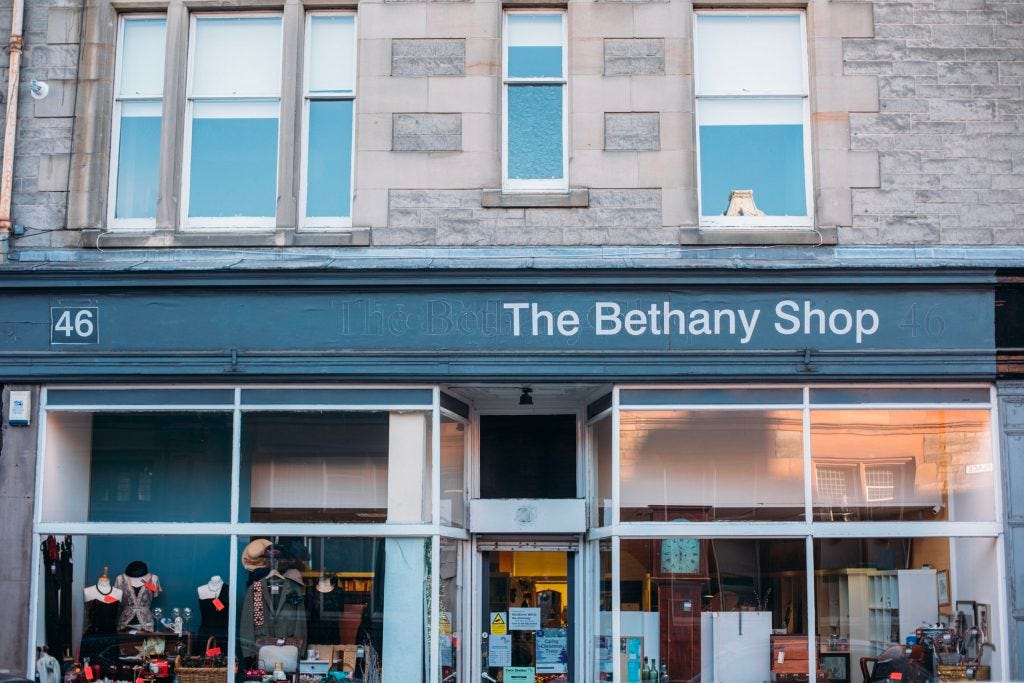 Charity Shops In Edinburgh City Centre